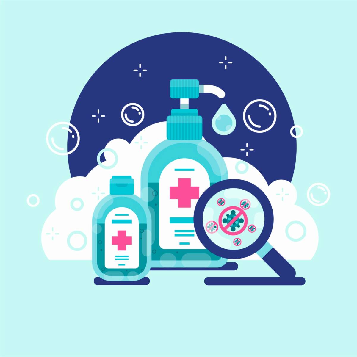 gels hydroalcooliques et biocides